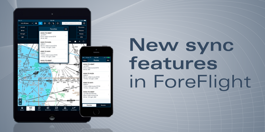 ForeFlight adds cloud syncing and new terrain controls - iPad Pilot News
